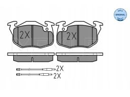 025 209 0618/W Klocek Hamulcowy Kpl. Przód , Pasuje Do: Citroen Ax, C1