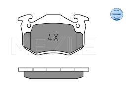 025 206 3415 Klocek Hamulcowy Kpl. Przód , Pasuje Do: Renault Clio I,