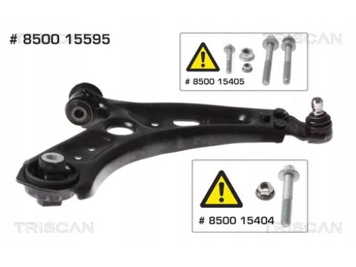 8500 15595 Wahacz Fiat P. 500X 1,3-1,6 Jeep Renegad Triscan