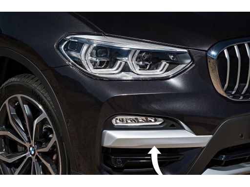 Prawa Listwa ozdobna zderzaka BMW X3 G01 Oryginał 51117421988