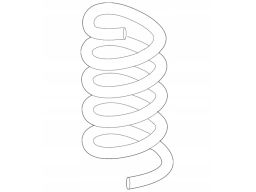 Sprężyna Zawieszenia Przód OE Mercedes W211