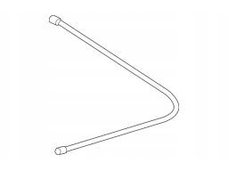 Przewód hamulcowy giętki Mercedes OE W204 W208 A2044203326