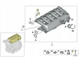 Śruba pokrywy zaworów BMW 3 E90/E91/E92/E93