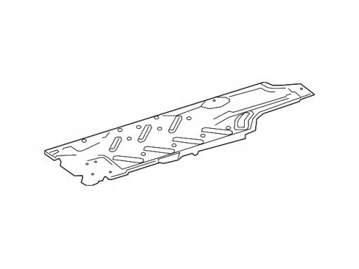 Osłona podwozia przednia Mercedes W176 W246 L P A2466840100