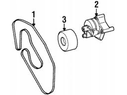 Pasek klinowy wielorowkowy Mercedes M120 A011 997 67 92