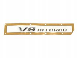 Emblemat oznaczenie V8 BITURBO Mercedes C190 W205 W212 W217 W218 W222