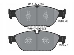 INC Klocki Hamulcowe Przód A6 C7, A7 4G, A8 D4