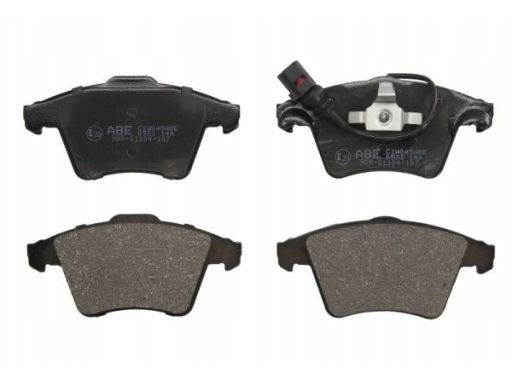 INC Klocki Hamulcowe Przód Volkswagen California Multivan Transporter