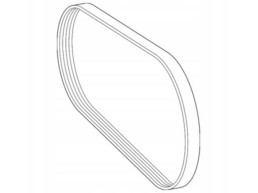 Pasek klinowy wielorowkowy Mercedes W217 W222 A0039934096