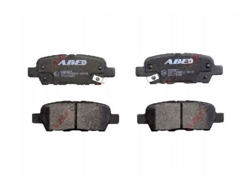 INC Klocki Hamulcowe TYŁ Infinity Nissan Renault Suzuki C21042ABE