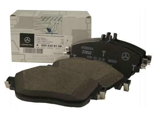 Klocki hamulcowe przód ORYGINAŁ Mercedes W117 W156 W176 W242 W246