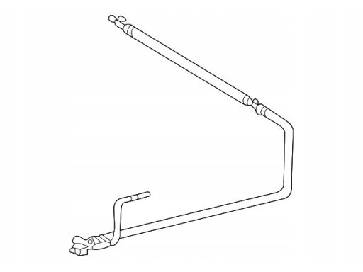 Przewód Wąż spryskiwacza Mercedes W203 W209