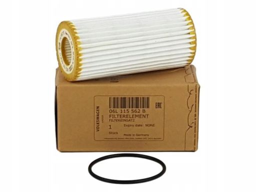 Audi OE 06L115562B filtr oleju wkład filtra oleju z uszczelką