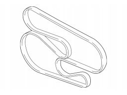 Pasek Klinowy napędowy pompy wody BMW Seria 3 E46