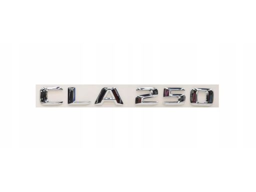 Emblemat Oznaczenie CLA 250 Mercedes A1178171215