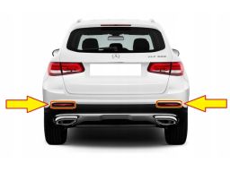 Odblask zderzaka Mercedes GLC A2178200174 NOWY L P