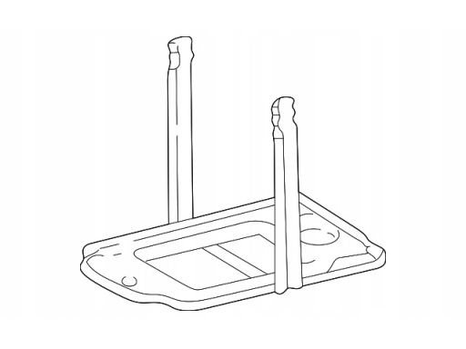 Uchwyt mocownie akumulatora Mercedes W170 A1706200118