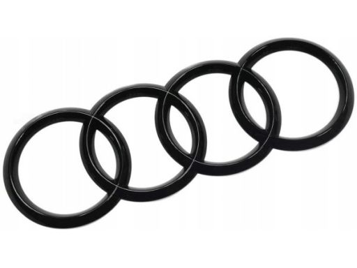 Czarny Emblemat Klapy Bagażnika Audi A6 C7 Q5 OE 80A853742At94