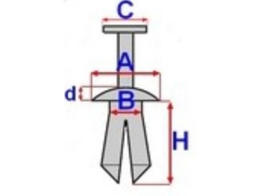 Elementy Montażowe Dla Motocykli Rom C70427