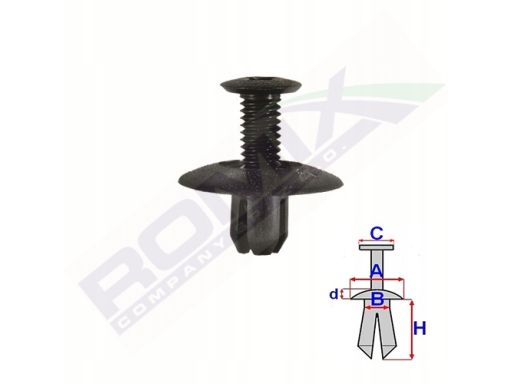 Elementy Montażowe Dla Motocykli Rom C70469