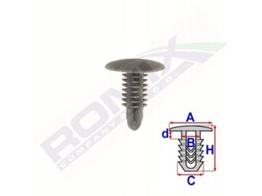 Elementy Montażowe Dla Motocykli Rom C70474