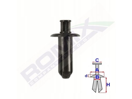 Elementy Montażowe Dla Motocykli Rom C70477