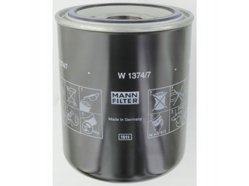 Filtr Oleju W 1374/7