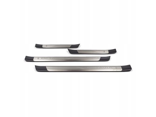 Komplet Listew Listwy Progu Skoda Octavia III Oryginał 5E0071303A