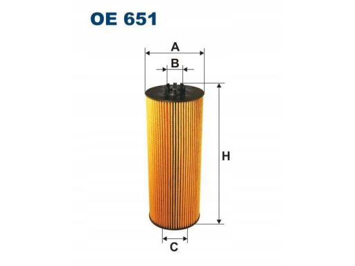 Filtr Oleju Oe 651