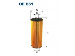 Filtr Oleju Oe 651