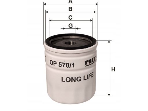 Filtr Oleju Op 570/1