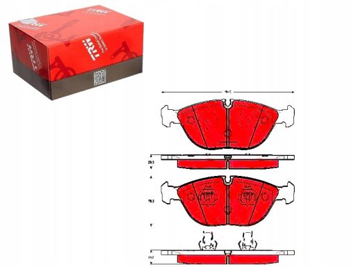 Klocek Hamulcowy Kpl. Gdb1285