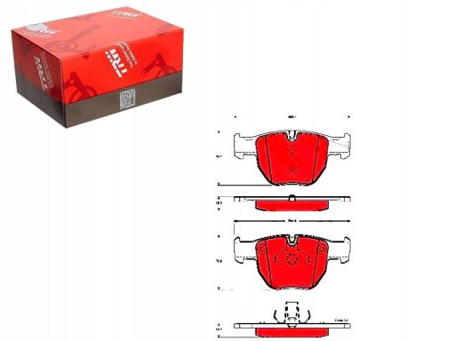 Klocek Hamulcowy Kpl. Gdb1526