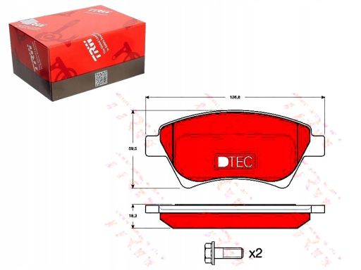Klocek Hamulcowy Kpl. Gdb1552Dte