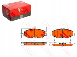 Klocek Hamulcowy Kpl. Gdb3627