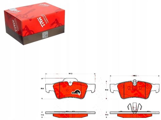 Klocek Hamulcowy Kpl. Gdb1643