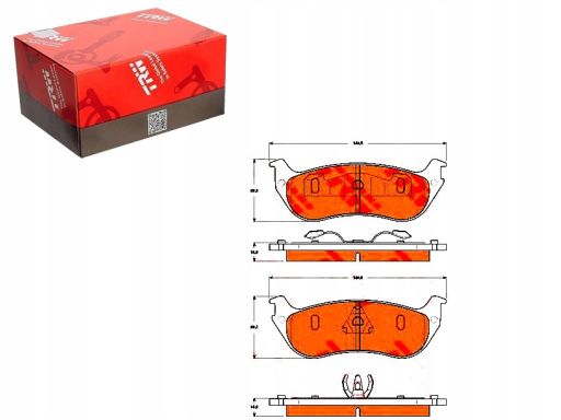 Klocek Hamulcowy Kpl. Gdb4132