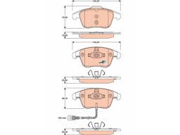Klocek Hamulcowy Kpl. Gdb1762