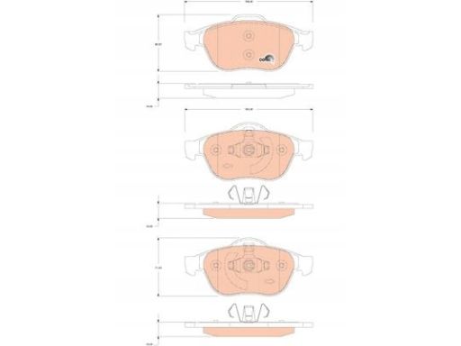 Klocek Hamulcowy Kpl. Gdb1823
