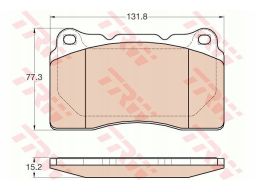Klocek Hamulcowy Kpl. Gdb2007