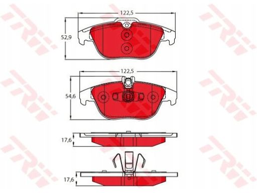Klocek Hamulcowy Kpl. Gdb2051Dte