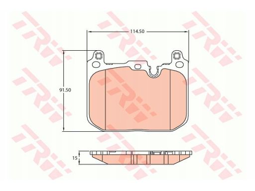 Klocek Hamulcowy Kpl. Gdb2137