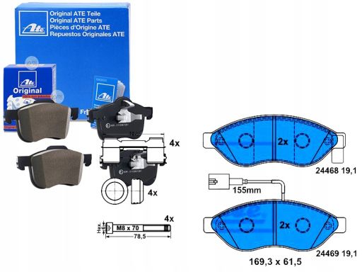 Klocek Hamulcowy Kpl. 13.0460-4809.2