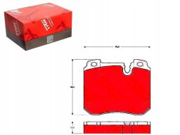 Klocek Hamulcowy Kpl. Gdb1161