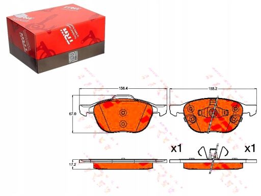 Klocek Hamulcowy Kpl. Gdb2059