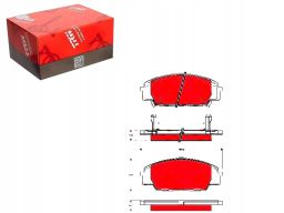 Klocek Hamulcowy Kpl. Gdb3250