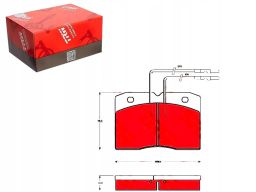 Klocek Hamulcowy Kpl. Gdb343