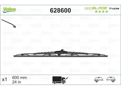 Pióro Wycieraczki 628600