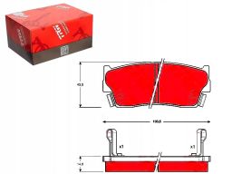 Klocek Hamulcowy Kpl. Gdb885