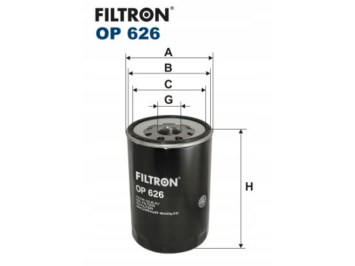 Filtr Oleju Op 626